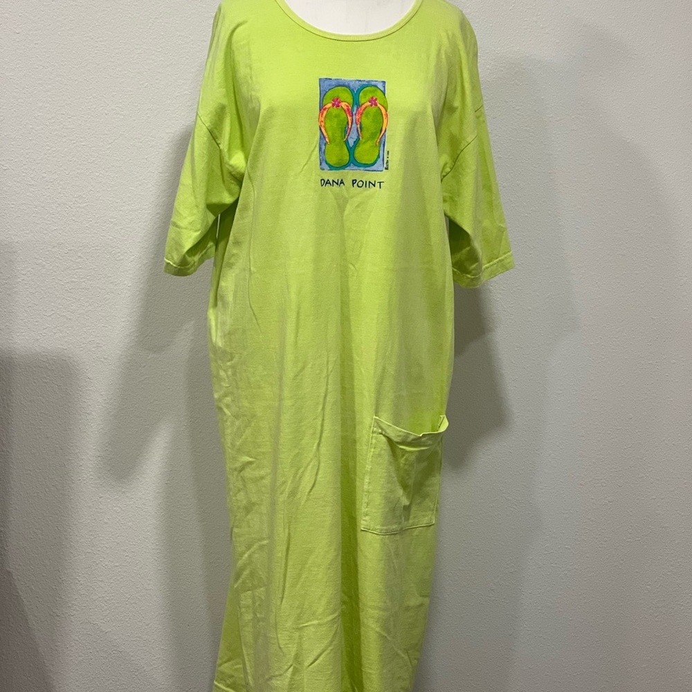 Lime Green Maxi Dress